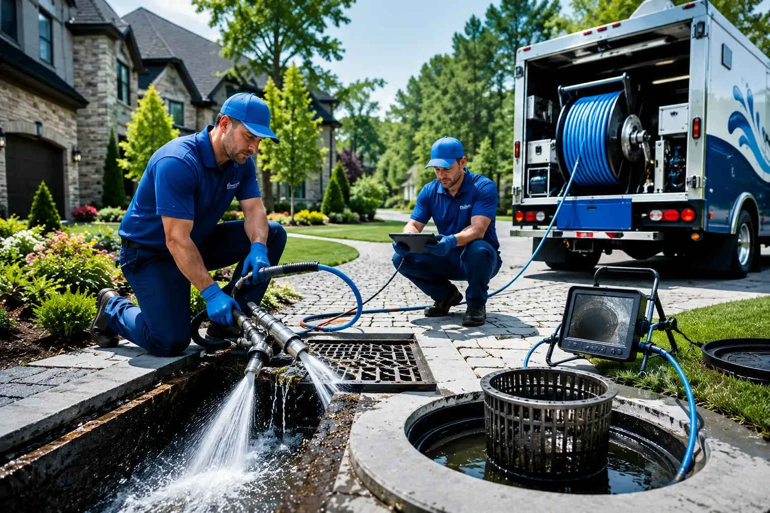 Local outdoor drain cleaning professionals in Eaton, IN